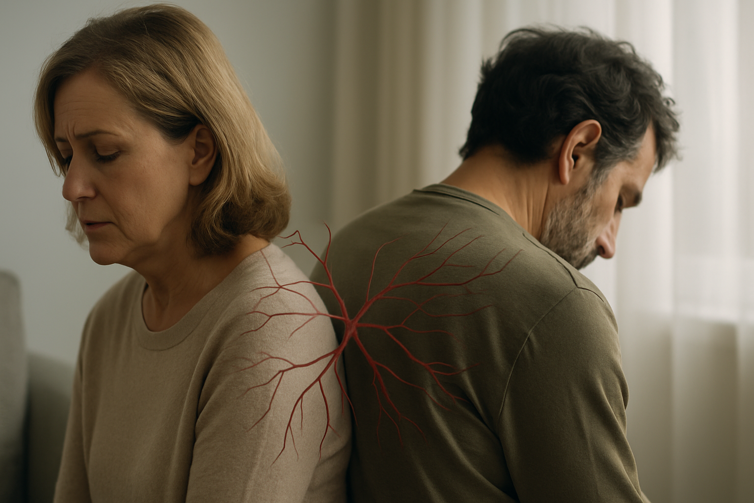 Dos personas conectadas emocionalmente